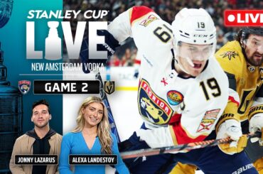 LIVE | Florida Panthers vs.Vegas Golden Knights | Game 2 | Live Pre-Game Show