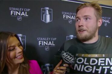 Ivan Barbashev talks Vegas taking 1-0 series lead in Stanley Cup Final