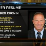 Greg Cronin hired as head coach of Anaheim Ducks