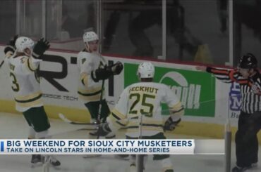 Big Weekend For Sioux City Musketeers