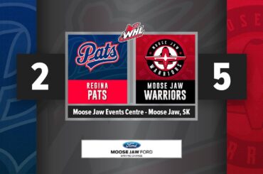 Moose Jaw Ford Highlights: Warriors (5) vs Regina (2) - Oct. 20
