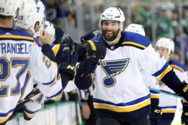 Pat Maroon roofs late go-ahead goal for Blues in Game 3