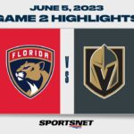 Stanley Cup Final Game 2 Highlights | Panthers vs. Golden Knights - June 5, 2023