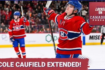Montreal Canadiens sign Cole Caufield to an eight-year extension