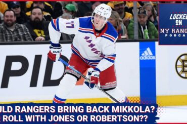 Could Niko Mikkola return to the Rangers?? And what will Rangers do with No. 23 pick in NHL Draft?!