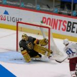 Marc-Andre Fleury Slides Across Crease To Rob Nazem Kadri With Ridiculous Save