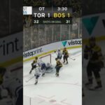 Bruins LATE COMEBACK vs Leafs #nhlbruins