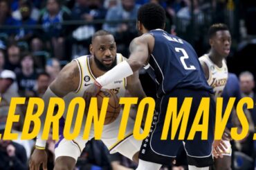 Kyrie Recruiting LeBron To The Dallas Mavericks!?