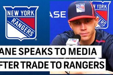WATCH: Patrick Kane speaks to media for 1st time following trade to Rangers | NBC Sports Chicago