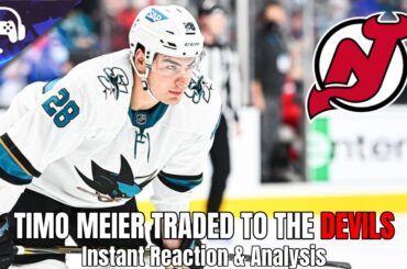 TIMO MEIER TRADED TO THE DEVILS (It's Official!) | Instant Reaction & Analysis