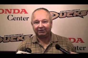 Ducks Coach Randy Carlyle on Trying Andrew Cogliano at LW