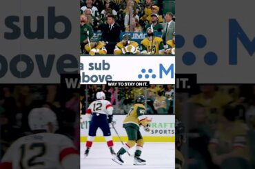 Kolesar & Marchessault may just be the best bromance in the NHL 😅