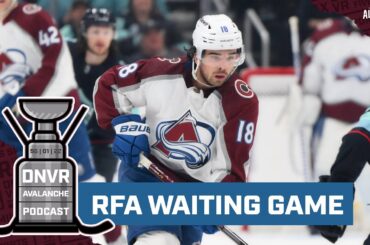 Should the Colorado Avalanche wait for the RFA market to solidify before signing Newhook and Byram?
