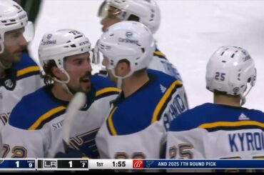 Pavel Buchnevich assists on Thomas goal vs Kings (4 mar 2023)