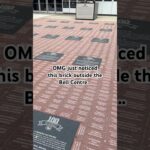 🤣 found the craziest brick at Canadiens Plaza! #MontrealCanadiens #fans #Shorts