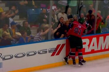 Nathan MacKinnon, Jonathan Drouin and Martin Frk Line  2013 MasterCard Memorial Cup May 25 2013