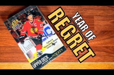 MISTAKES WERE MADE - Opening a 14/15 Upper Deck Series 1 Hockey Hobby Box