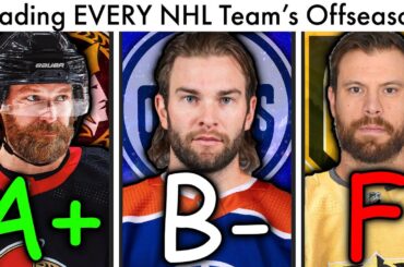 Grading EVERY NHL Team's 2022 Offseason! (NHL Trade Rumors & Rankings / Sens / Oilers News & Talk)