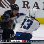 Corey Perry And Zach Sanford Drop The Gloves