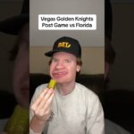 Vegas Golden Knights Post Game vs Florida…