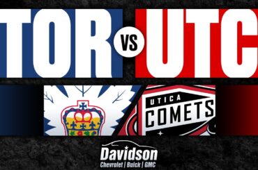 Utica Comets vs. Toronto Marlies | April 7th, 2023