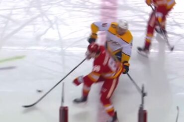 Andrew Mangiapane Illegal check to the head of Cole Smith - Tough Call Suspension Recommendation