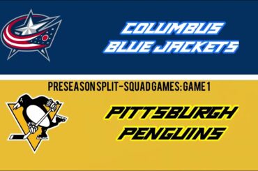 Columbus Blue Jackets @ Pittsburgh Penguins (9-25-22) Game Highlights (Preseason)