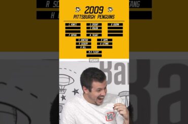 How many players can you name on the Stanley Cup winning 2008-09 Penguins?