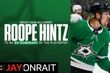 What has allowed Roope Hintz to be so dominant in the playoffs?