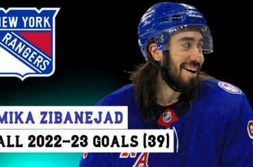 Mika Zibanejad (#93) All 39 Goals of the 2022-23 NHL Season