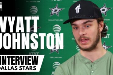 Wyatt Johnston Recaps Rookie Season With Dallas Stars & Having a Key to Joe Pavelski's House