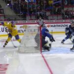 Best Ice Hockey Lacrosse "Zorro" style goal by Nils Höglander - Sweden vs Finland - WJC  2020