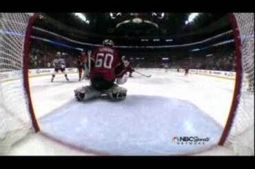 Adam Henrique 2OT Goal & Handshakes 2012 Stanley Cup Playoffs ECQF Game 7
