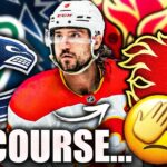 NOT AGAIN… (Chris Tanev's Masterton Trophy Nomination: Vancouver Canucks, Calgary Flames NHL News)