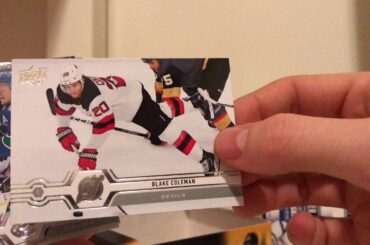 Upper Deck 2019-20 Series 1 Retail Box Break - Pack #17 NHL Hockey Cards - Unboxing YOUNG GUNS