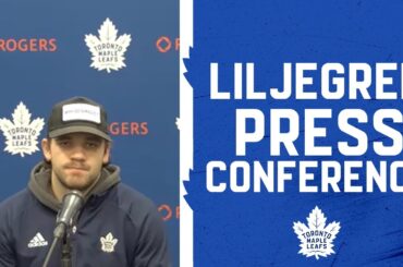 Timothy Liljegren Pre Game | Toronto Maple Leafs at New York Islanders | January 22, 2022