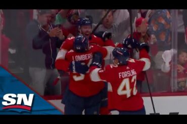 Carter Verhaeghe Snipes The Overtime-Winner To Give Florida Its First Stanley Cup Final Win