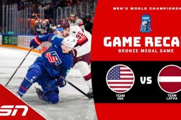 IIHF Men's World Hockey Championship: USA vs. Latvia (BROZE MEDAL GAME)