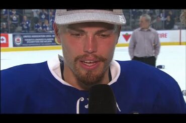 2018 Calder Cup Champions: Andreas Johnsson with Paul Hendrick