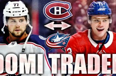MAX DOMI TRADED TO COLUMBUS BLUE JACKETS FOR JOSH ANDERSON—MONTREAL CANADIENS, HABS TRADE TODAY NHL