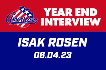 Isak Rosen Year End Interview | 06.04.23
