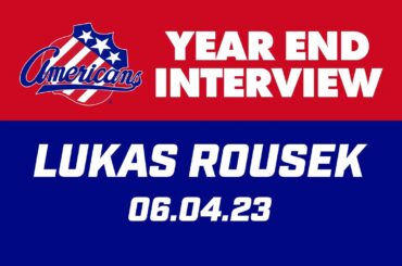 Lukas Rousek Year End Interview | 06.04.23