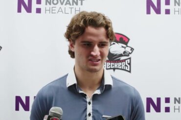 Seattle Kraken Prospect Joey Daccord talks about his AHL season with the Charlotte Checkers.