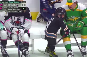 Кирилл Капризов и сын Овечкина Сергей - очарователен! 4/02/23