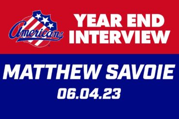 Matthew Savoie Year End Interview | 06.04.23