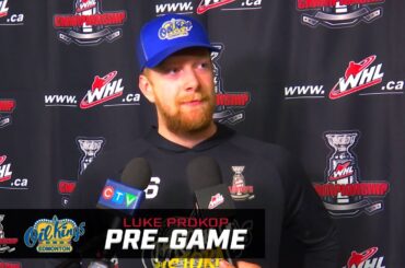2022 WHL Championship Game 1 Pre-Game Interview - Luke Prokop