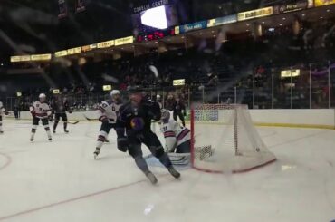 Youngstown Phantoms #91 Connor MacEachern scores a goal 2/15/19 vs USA U17