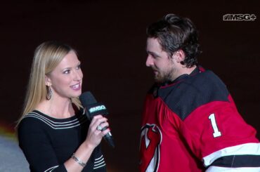 Keith Kinkaid Reflects on Shutout vs. Stars | New Jersey Devils | MSG Networks