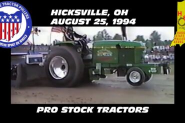 8/25/94 OSTPA/HSTPA Hicksville, OH Pro Stock Tractors