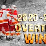 Calgary Flames Overtime Wins - 2020/2021 Season